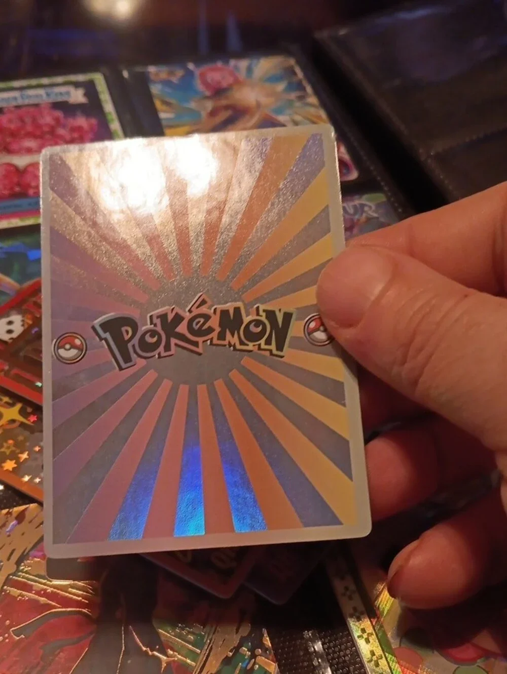 Pokemon Red Holographic Flareon Trading Card